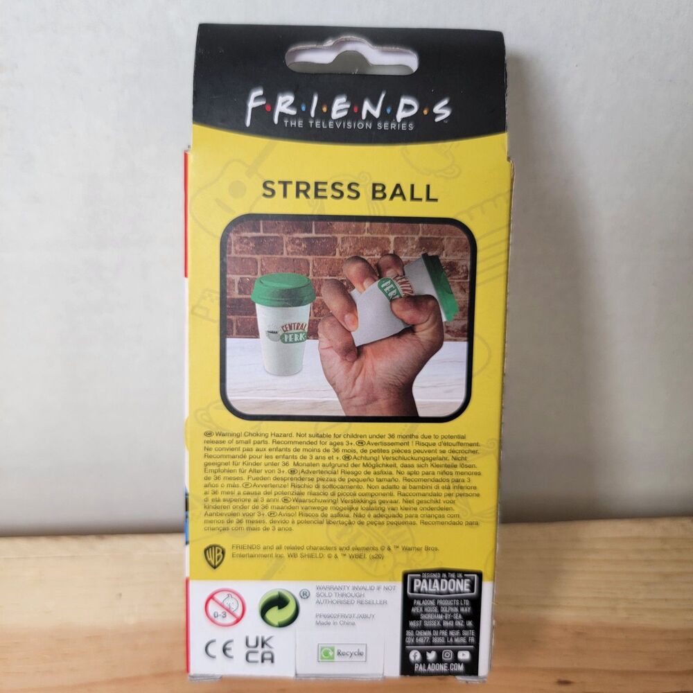 Friends Stress Ball "Central Perk" Coffee Cup - NEW - Picture 3 of 3